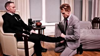 Dylan James Gives Emerson Palmer's Ass Professional Training